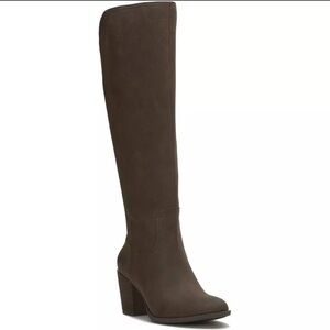 LUCKY BRAND Women’s Balissa Brown Tall Knee-High Boots Size 6.5M